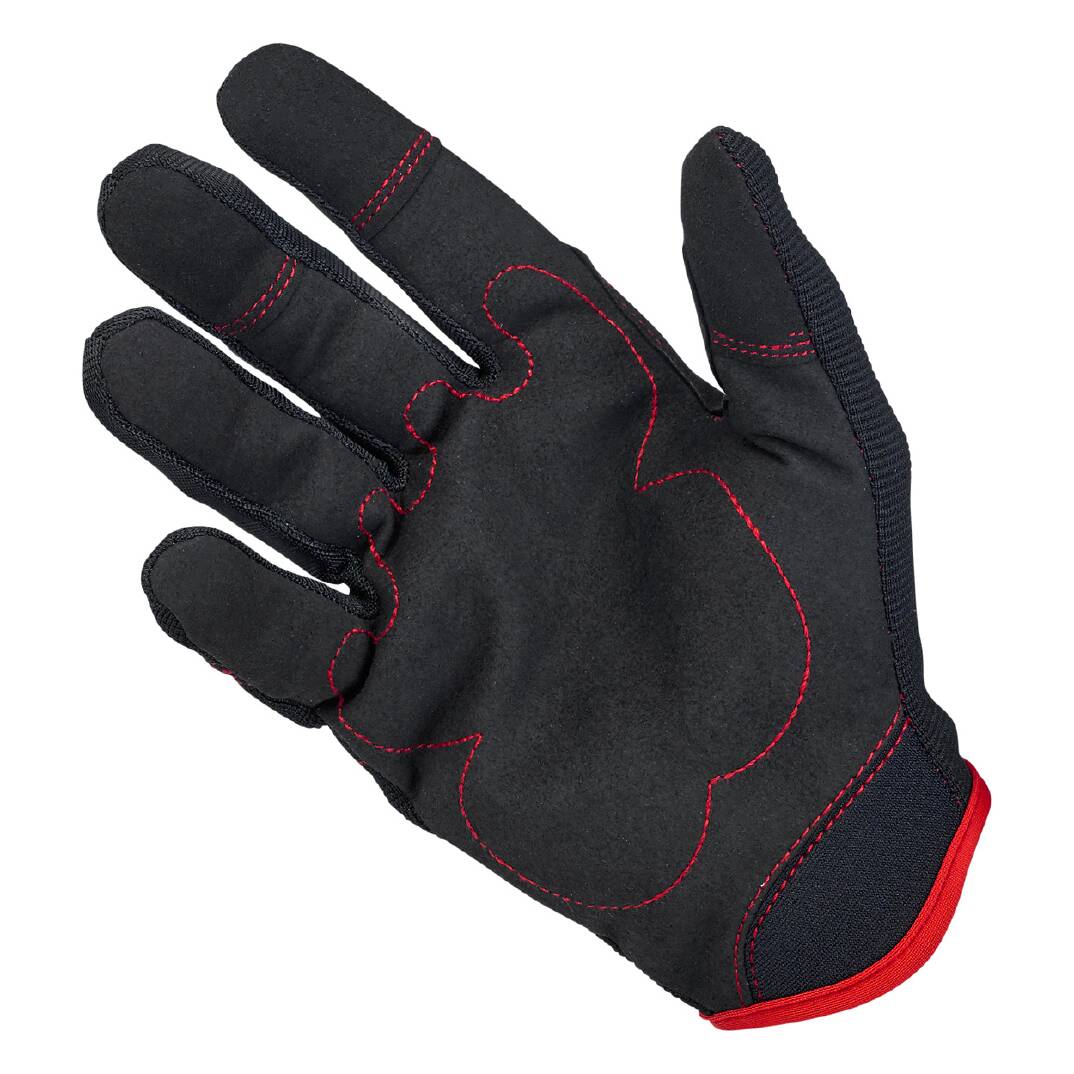 Moto Gloves - Black/Red
