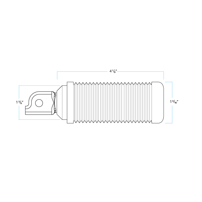 Norman Foot Pegs HD Rider