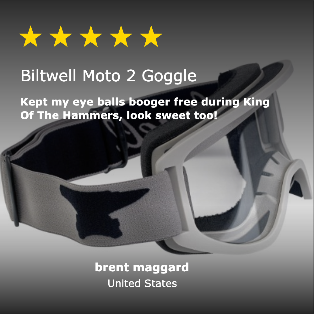 Moto 2.0 Goggle - Script Titanium