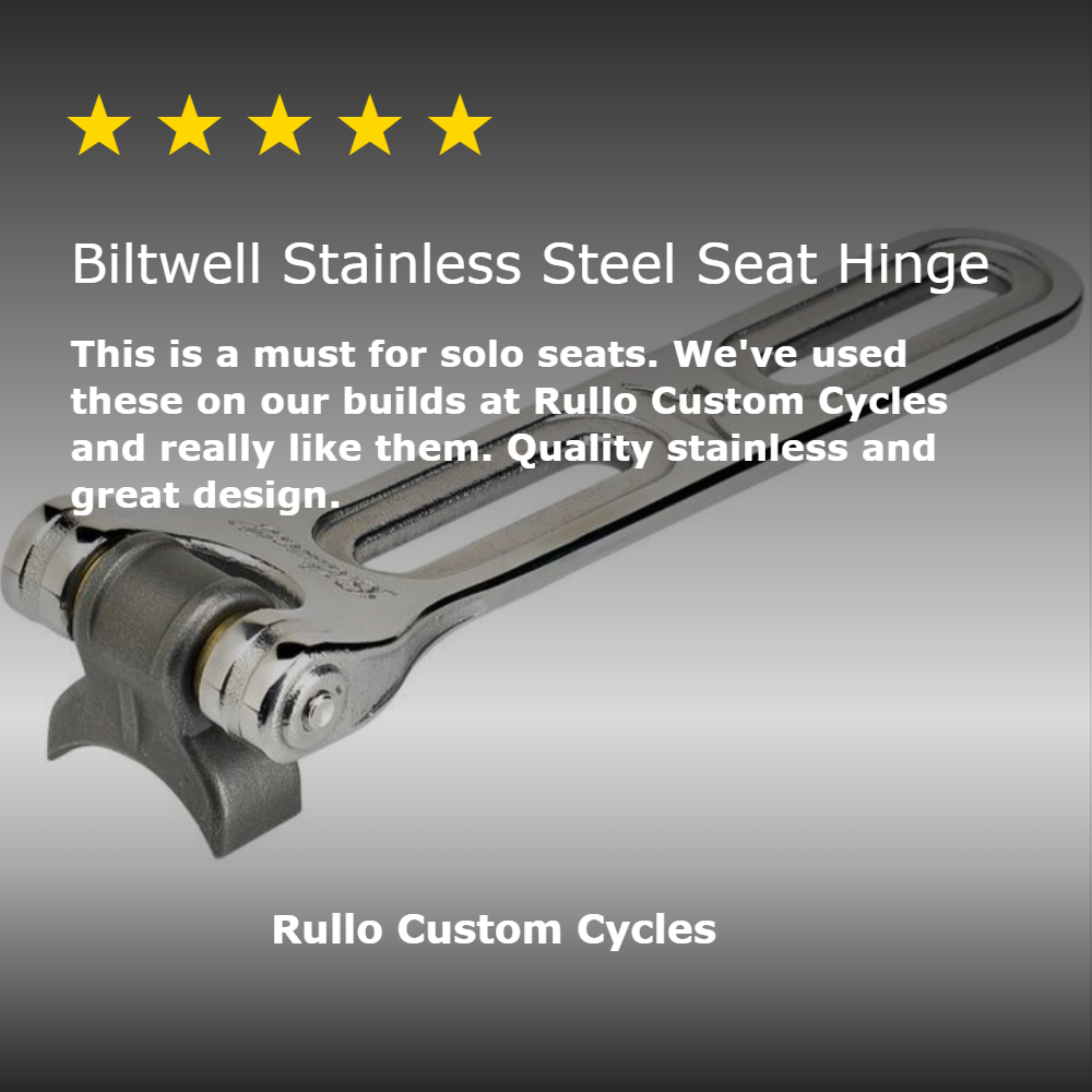 Stainless Steel Seat Hinge Polished