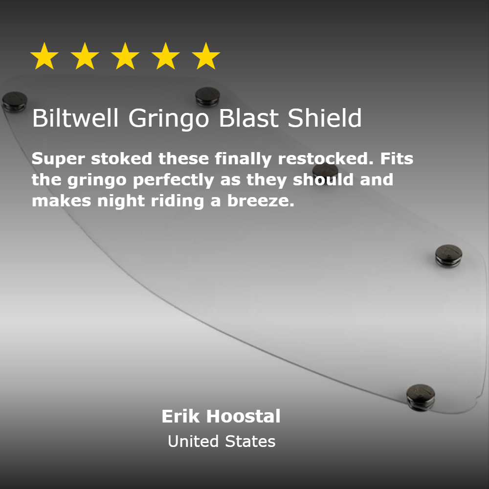 Gringo Blast Shield - Clear