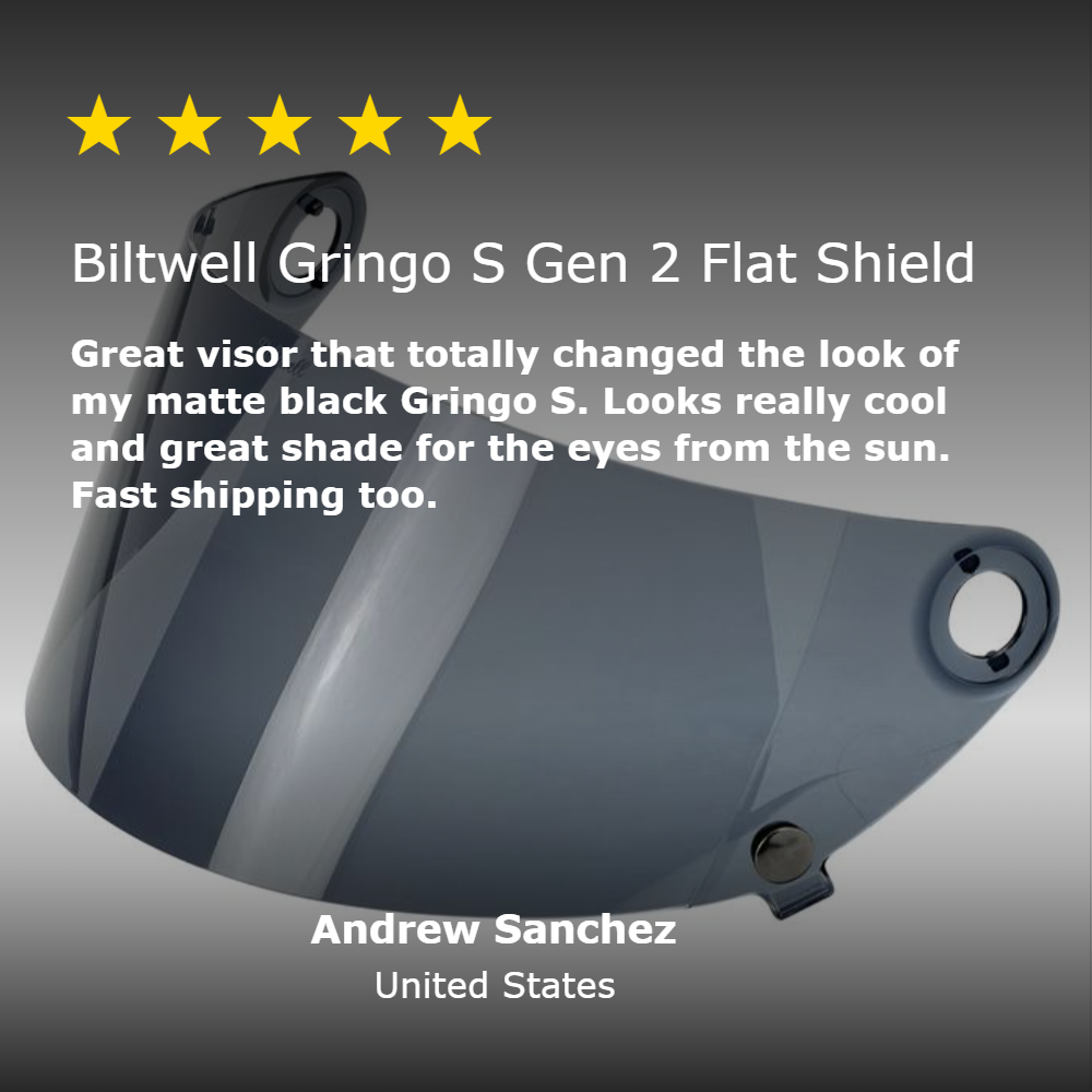 Gringo S Gen 2 Flat Shield - Smoke