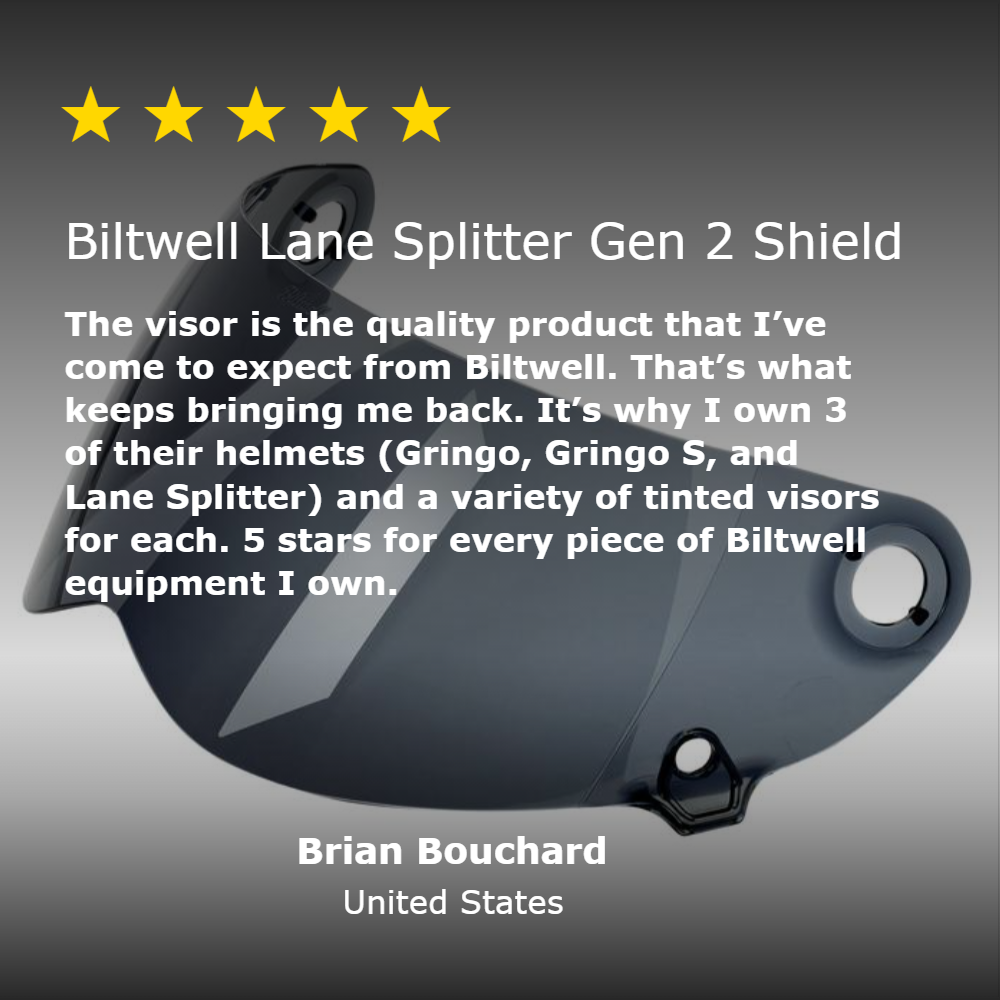 Lane Splitter Gen 2 Shield - Smoke