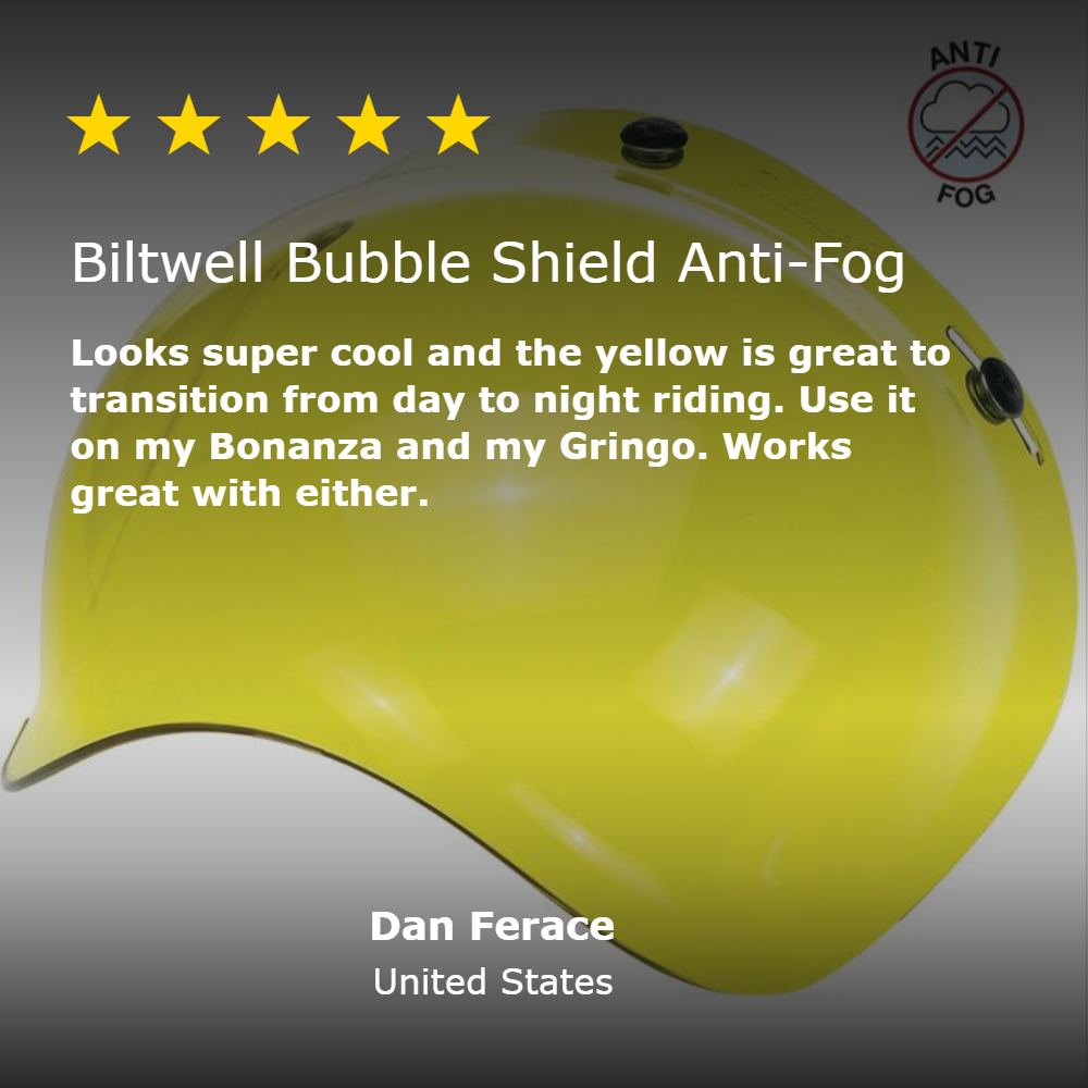 Bubble Shield Anti-Fog - Yellow