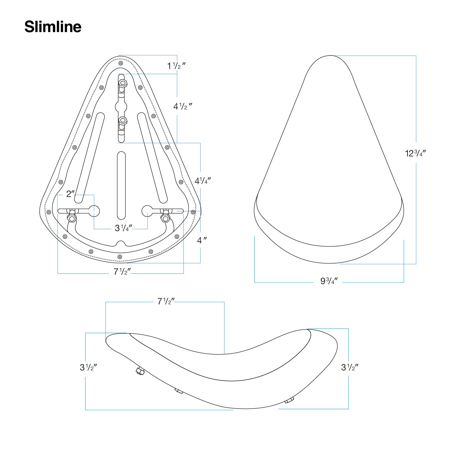 Slimline Seat - Diamond