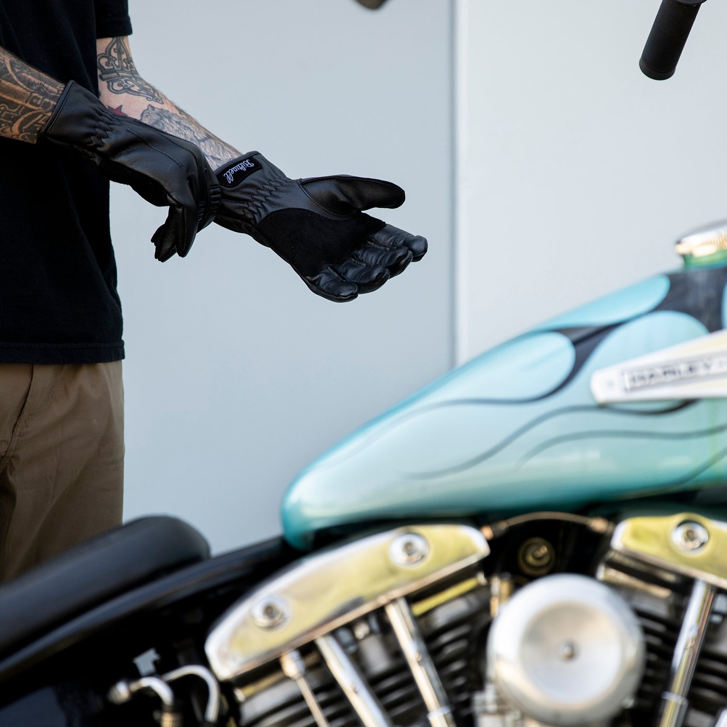 Biltwell Work Gloves 2.0 - Gold