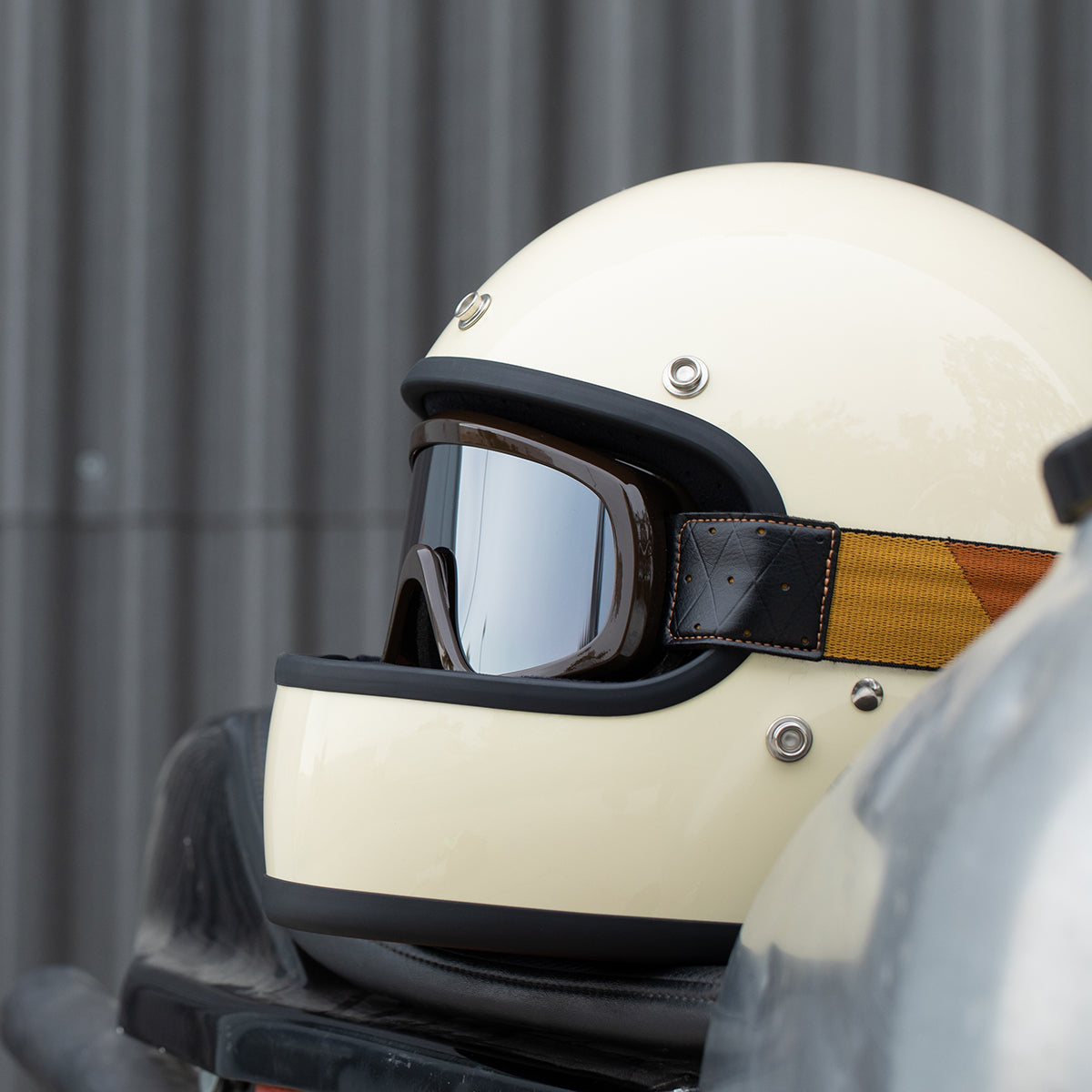 Overland 2.0 Goggle Lens - Chrome Mirror / Brown