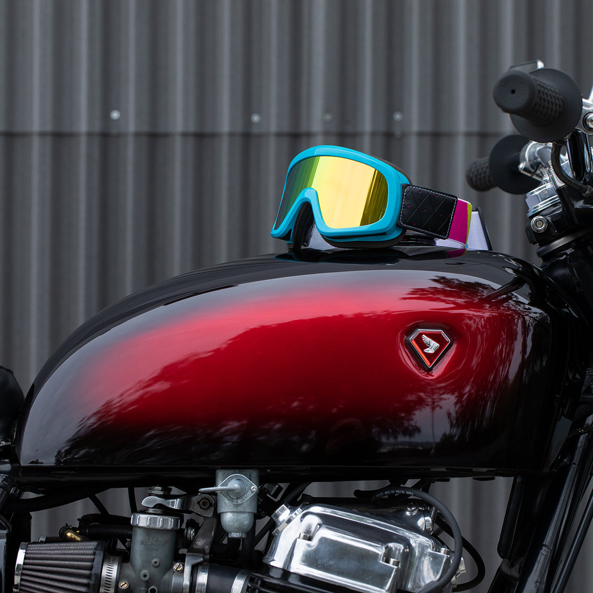 Overland 2.0 Goggle Lens - Pink Mirror / Brown