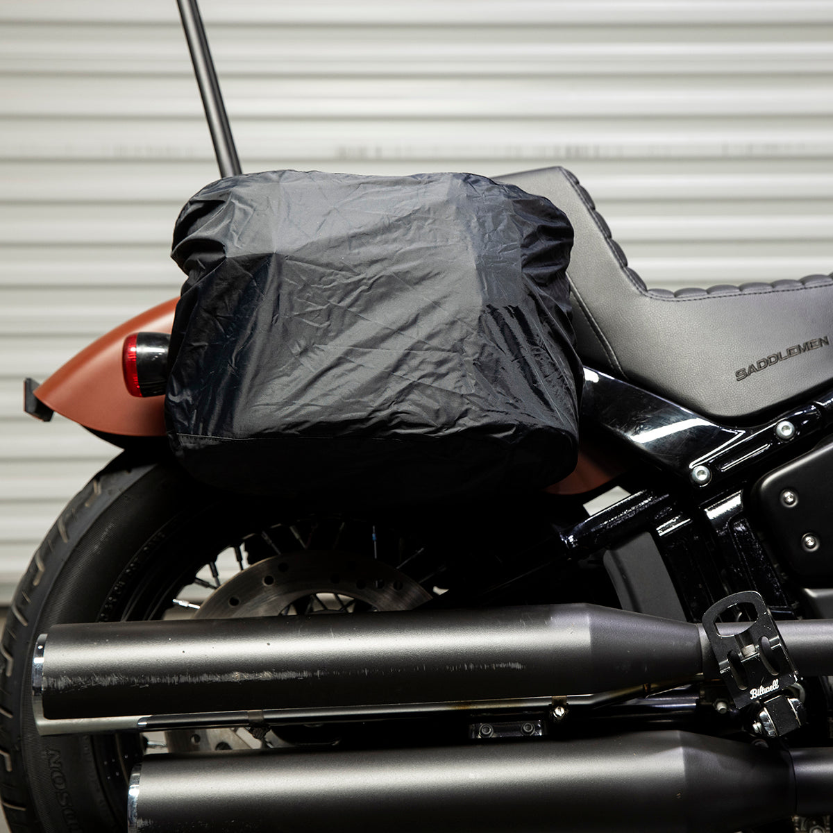Biltwell EXFIL-18 Single Saddlebag - Black