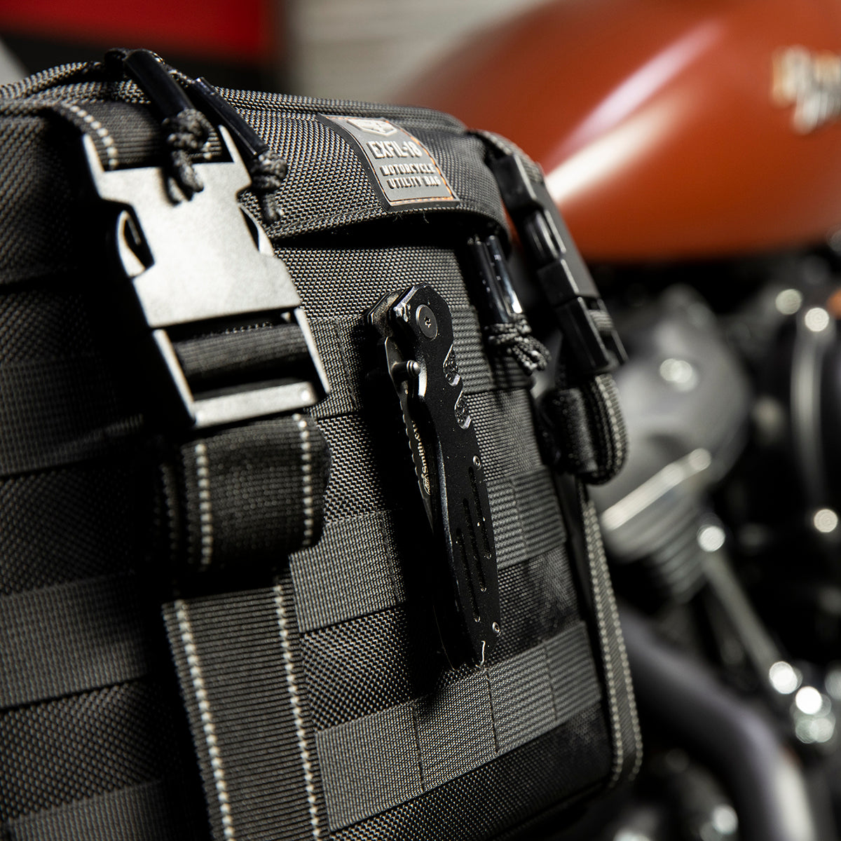 EXFIL-18 Saddlebags Black