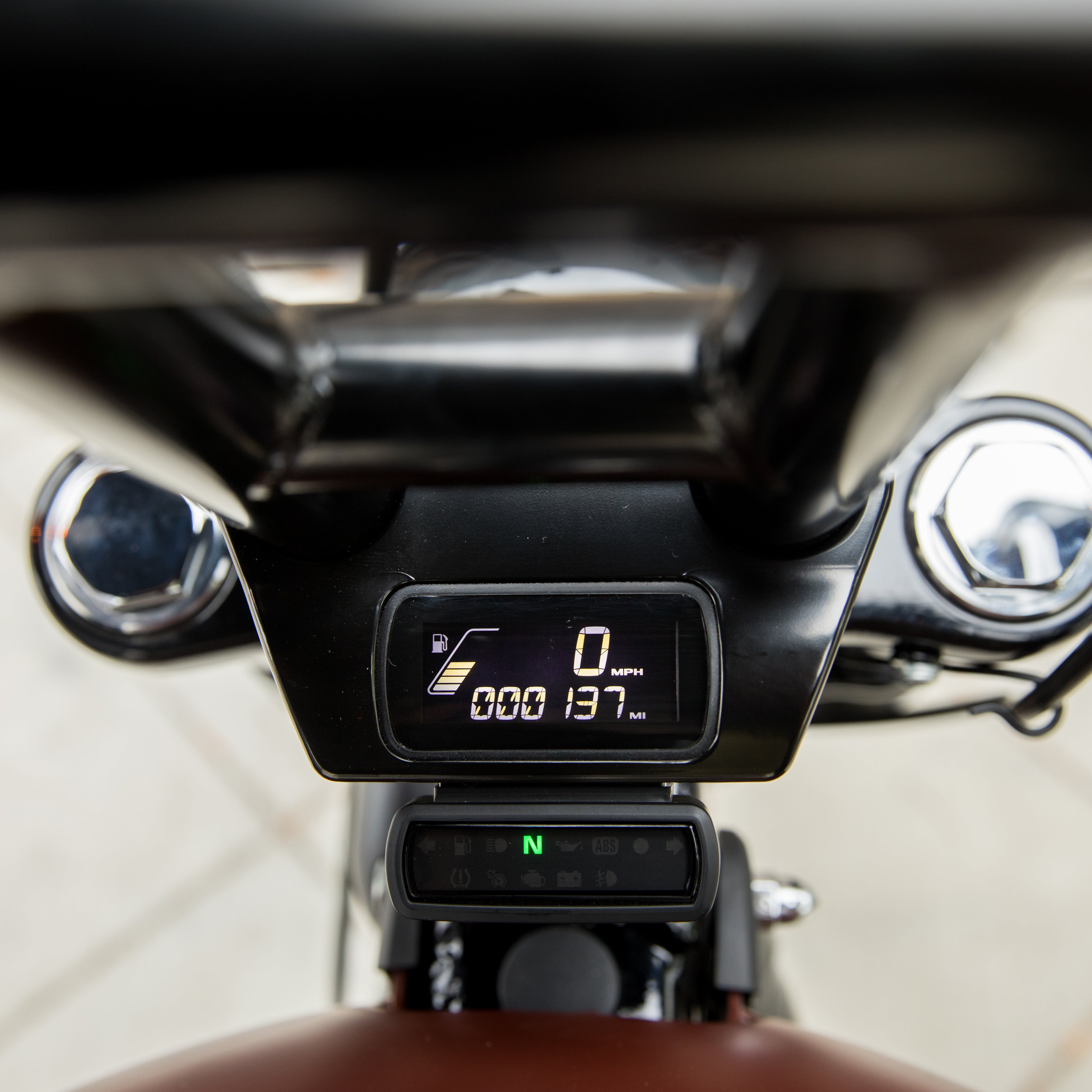 M8 Softail Dash Panel - Black