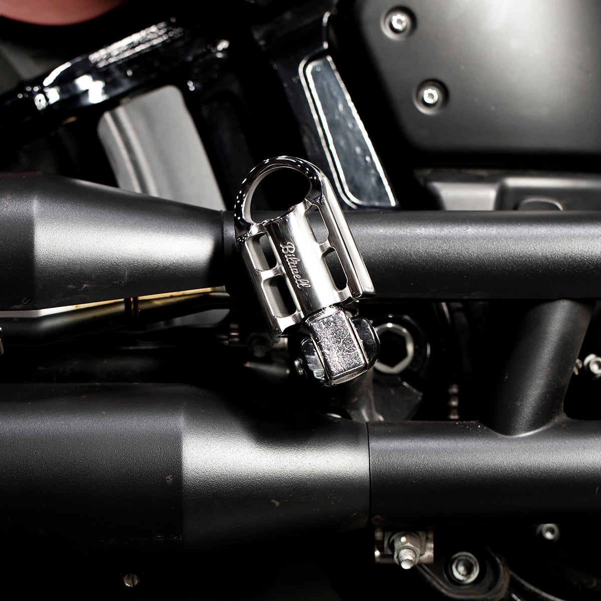 Punisher Foot Pegs HD Passenger - Polished