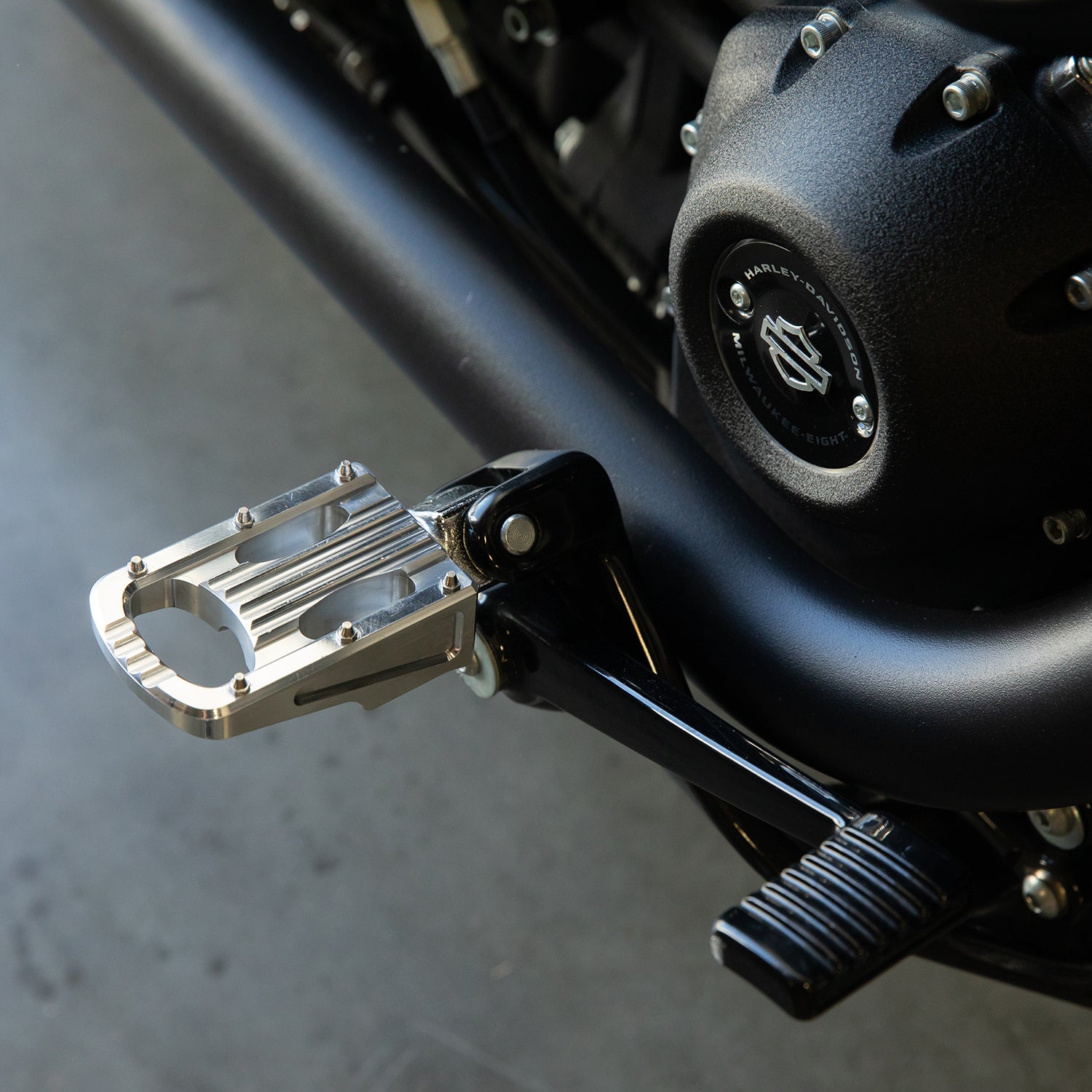 Punisher Foot Pegs HD Rider - Polished