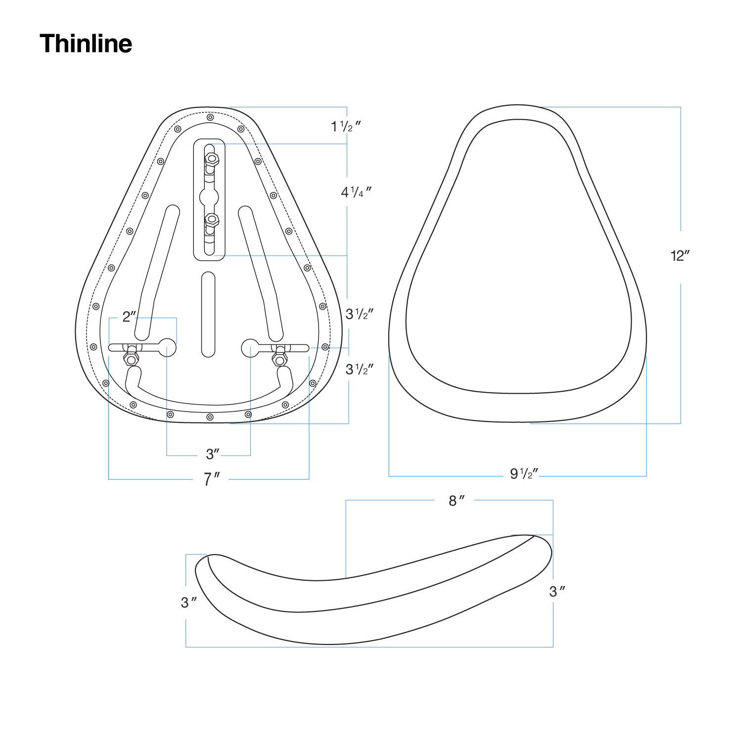 Thinline Seat - Smooth