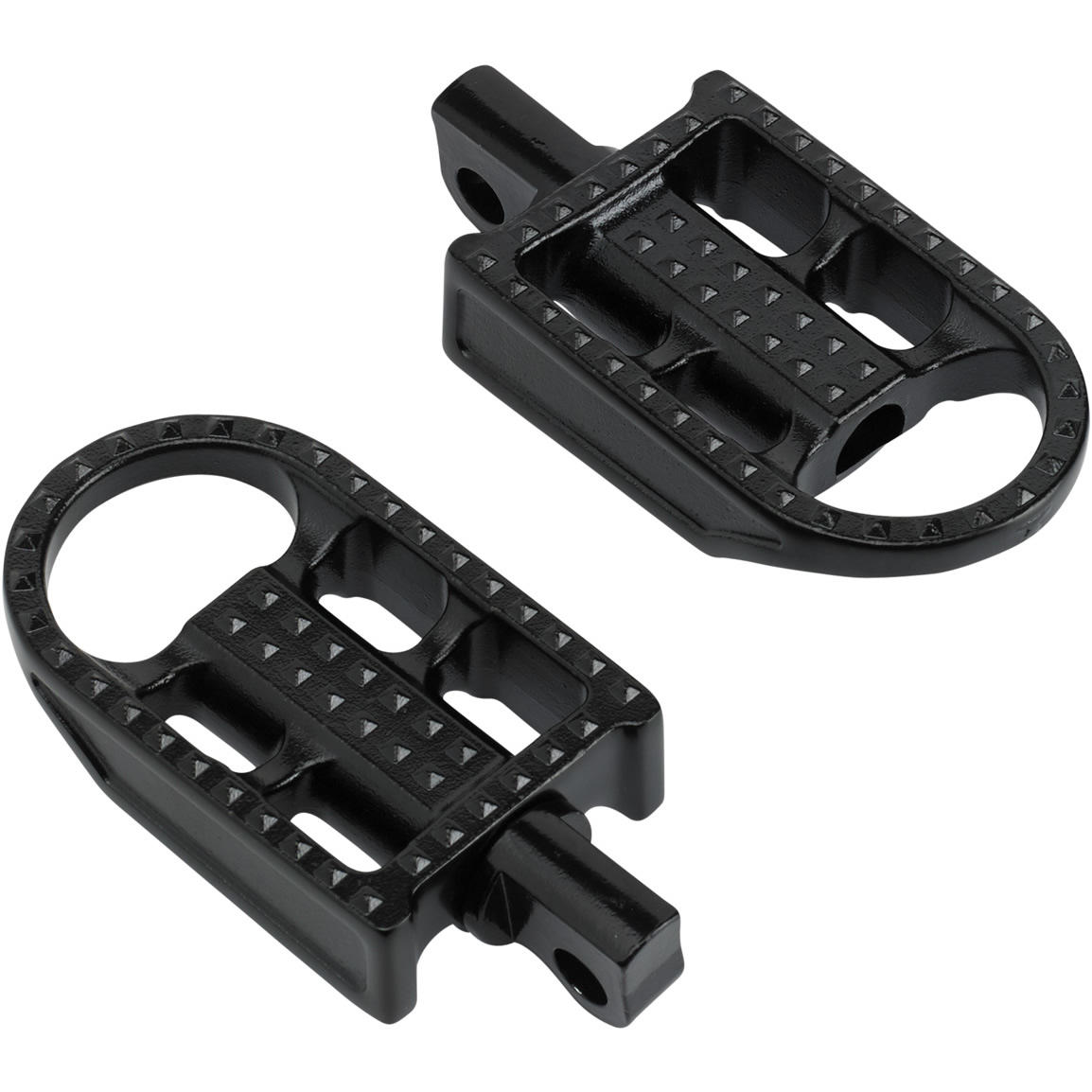 Mushman Foot Pegs HD Classic - Black Electroplate