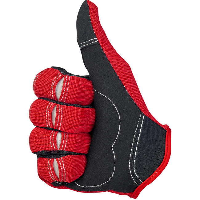 Moto Gloves - Red/Black/White