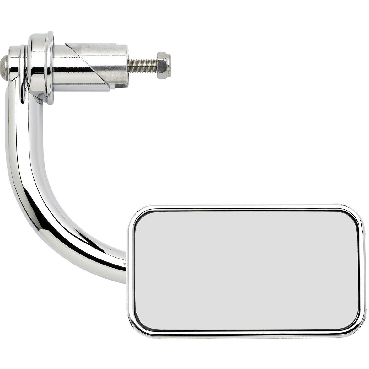 CLOSEOUT Utility Mirror Rectangle Bar End - Chrome